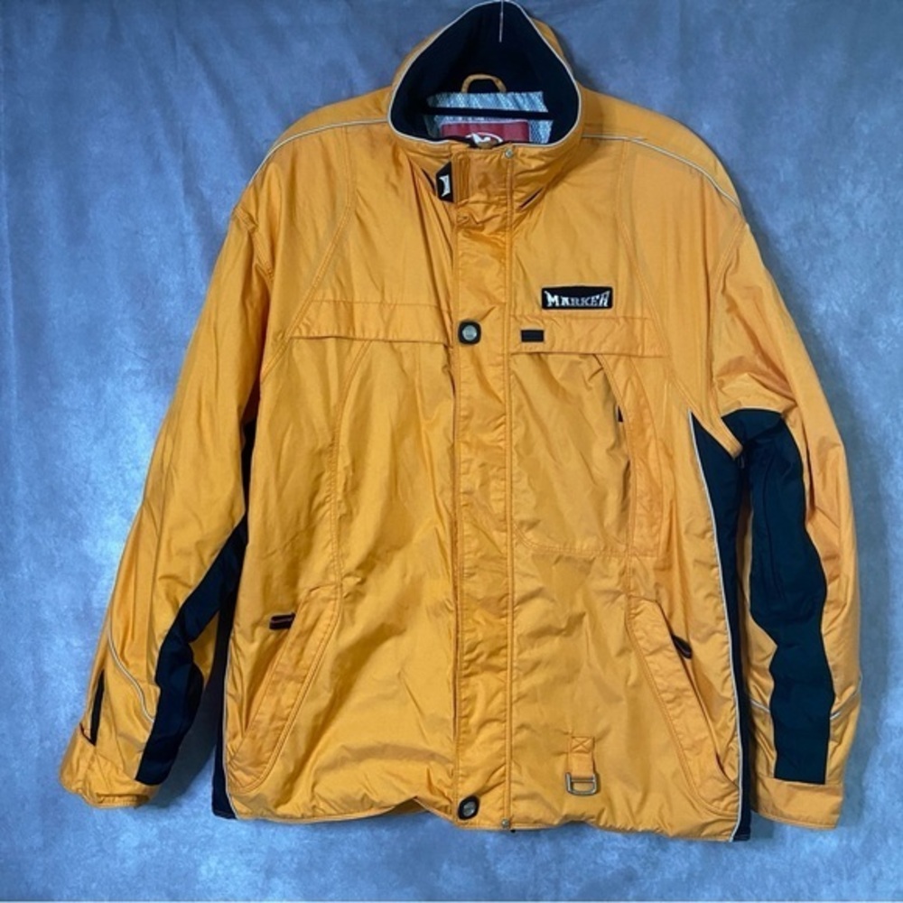 Marker Womans Orange Snowboard Ski Jacket‎ No Hood Size Large
